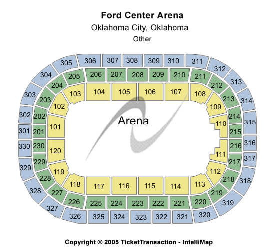 pbr oklahoma city tickets live in january 2018 chesapeake energy arena seating chart pbr
